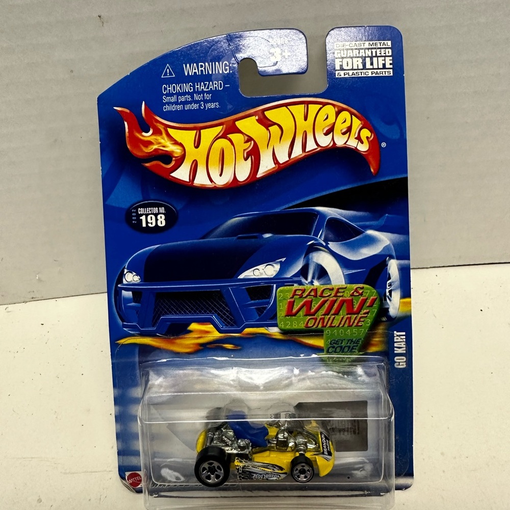 Hot Wheels Go Kart Die-Cast Car 2002 #198